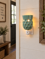 Plug In Warmer - Honeycomb Turquoise