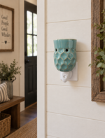 Plug In Warmer - Honeycomb Turquoise