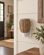 Plug In Warmer - Wicker Lantern