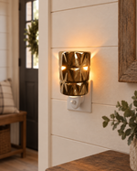 Plug In Warmer - Gold Facets