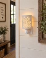 Plug In Warmer - White Cow
