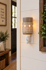Plug In Warmer - White Terracotta