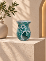 Mosaic Tealight Burners - Turquoise