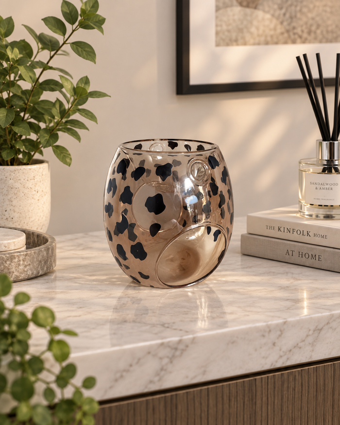 Mosaic Tealight Burners - Leopard