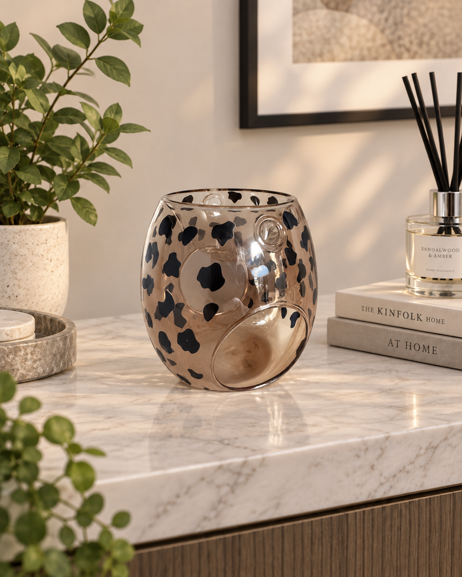 Mosaic Tealight Burners - Leopard