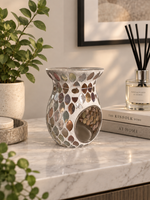 Mosaic Tealight Burners - Ivory