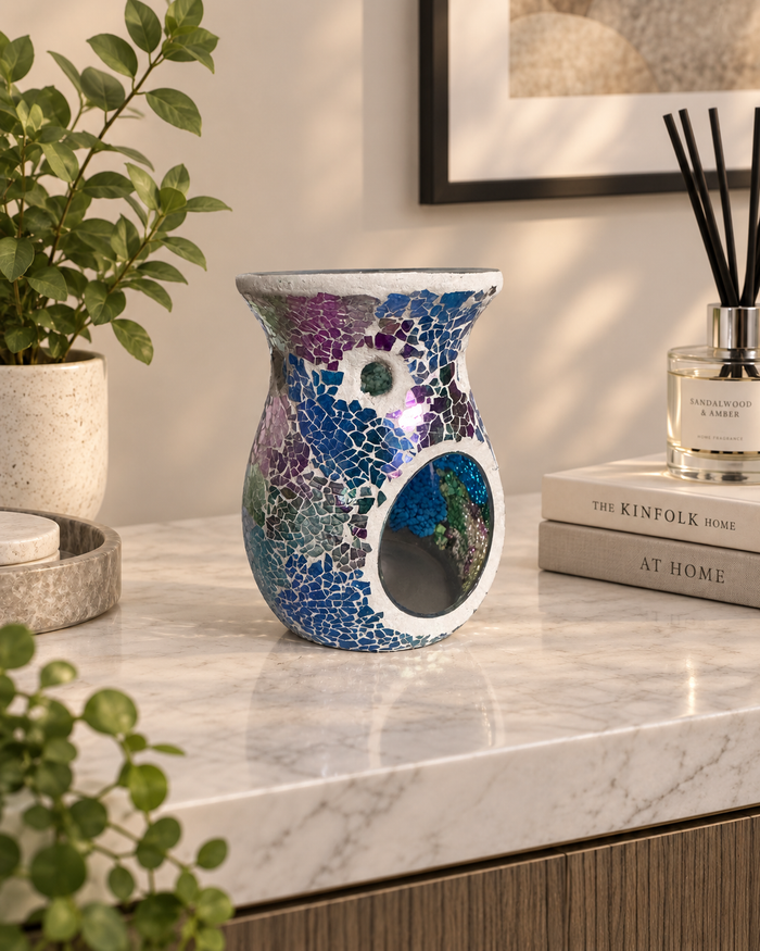 Mosaic Tealight Burners - Rainbow