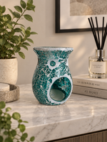 Mosaic Tealight Burners - Turquoise